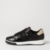 ARA Rom 32 Schwarz Platino Leather Sneakers | Comfort