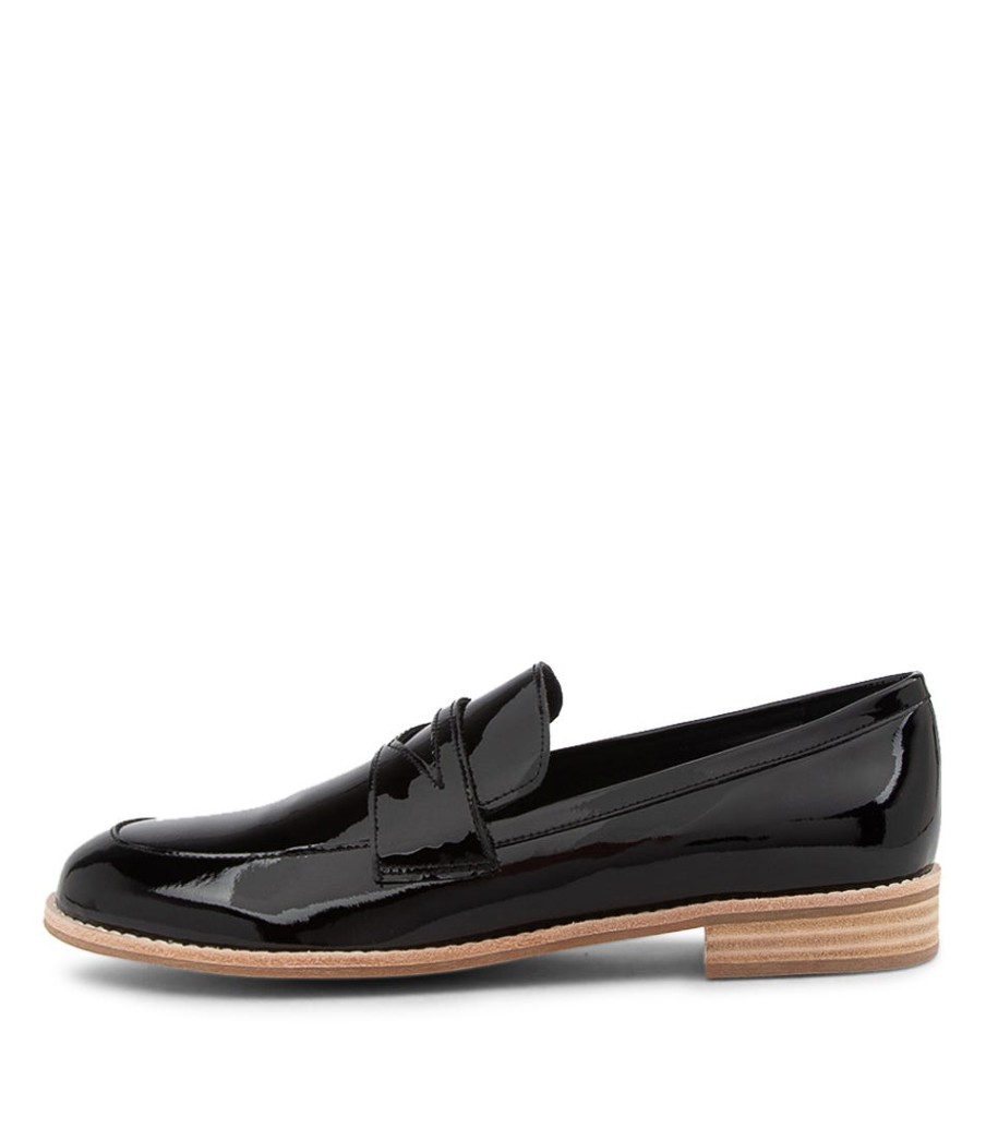 DJANGO & JULIETTE Avetta Dj Black Patent Leather | Loafers