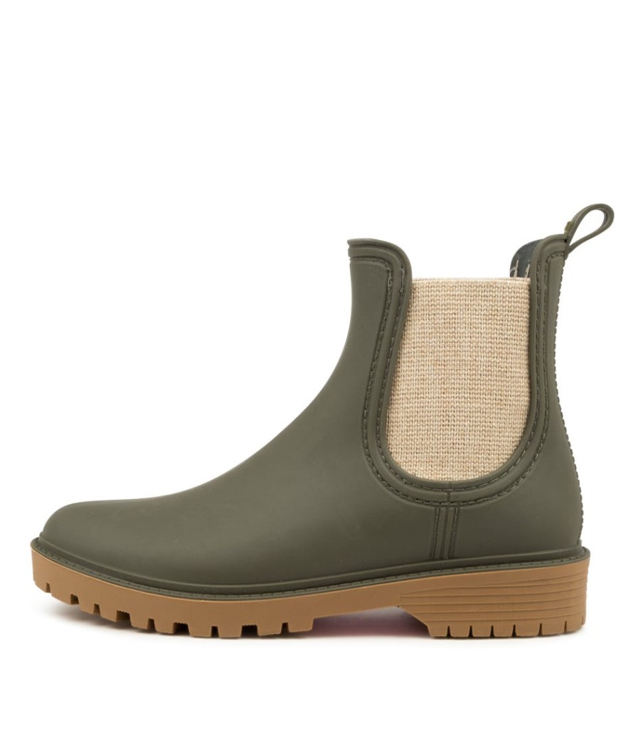 DIANA FERRARI Laurina Olive Gumboot | Boots