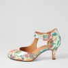 ZIERA Timon Xw Spring Garden Leather Heels | Heels