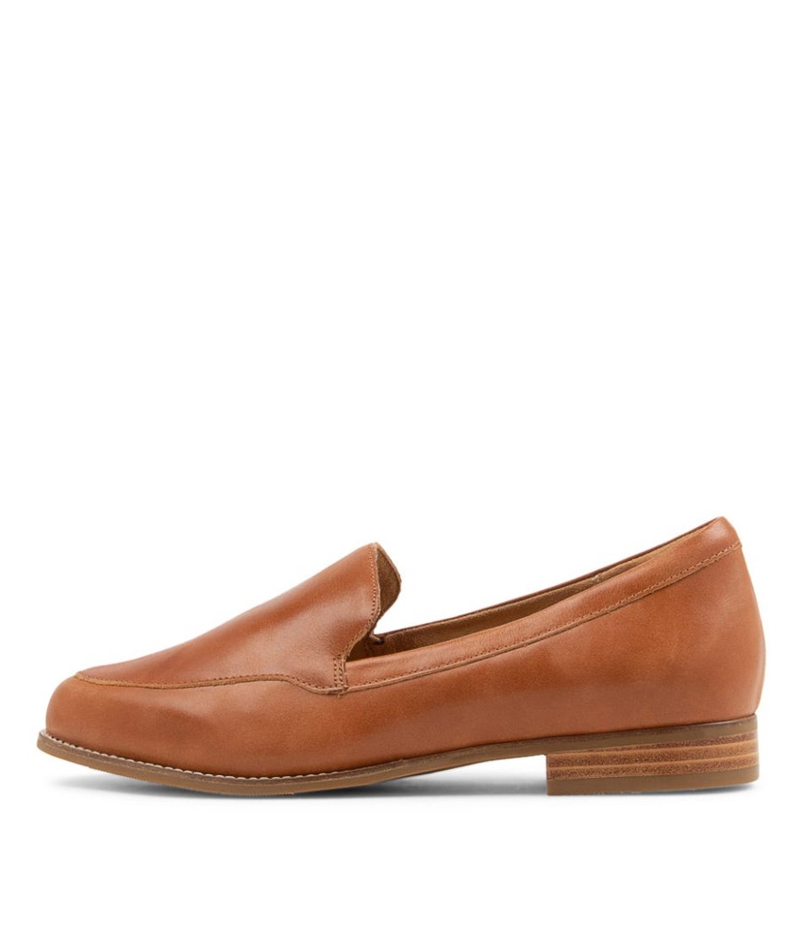 ZIERA Taded Xf Tan Leather Loafers | Loafers