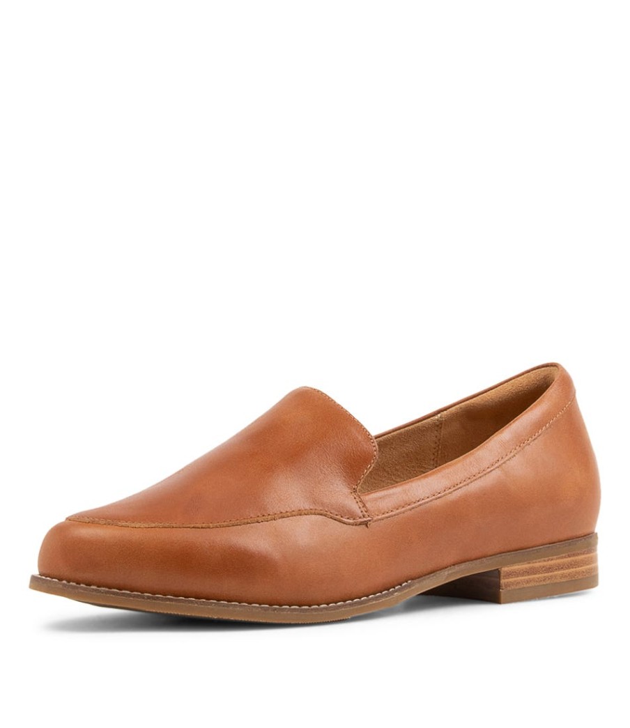 ZIERA Taded Xf Tan Leather Loafers | Loafers