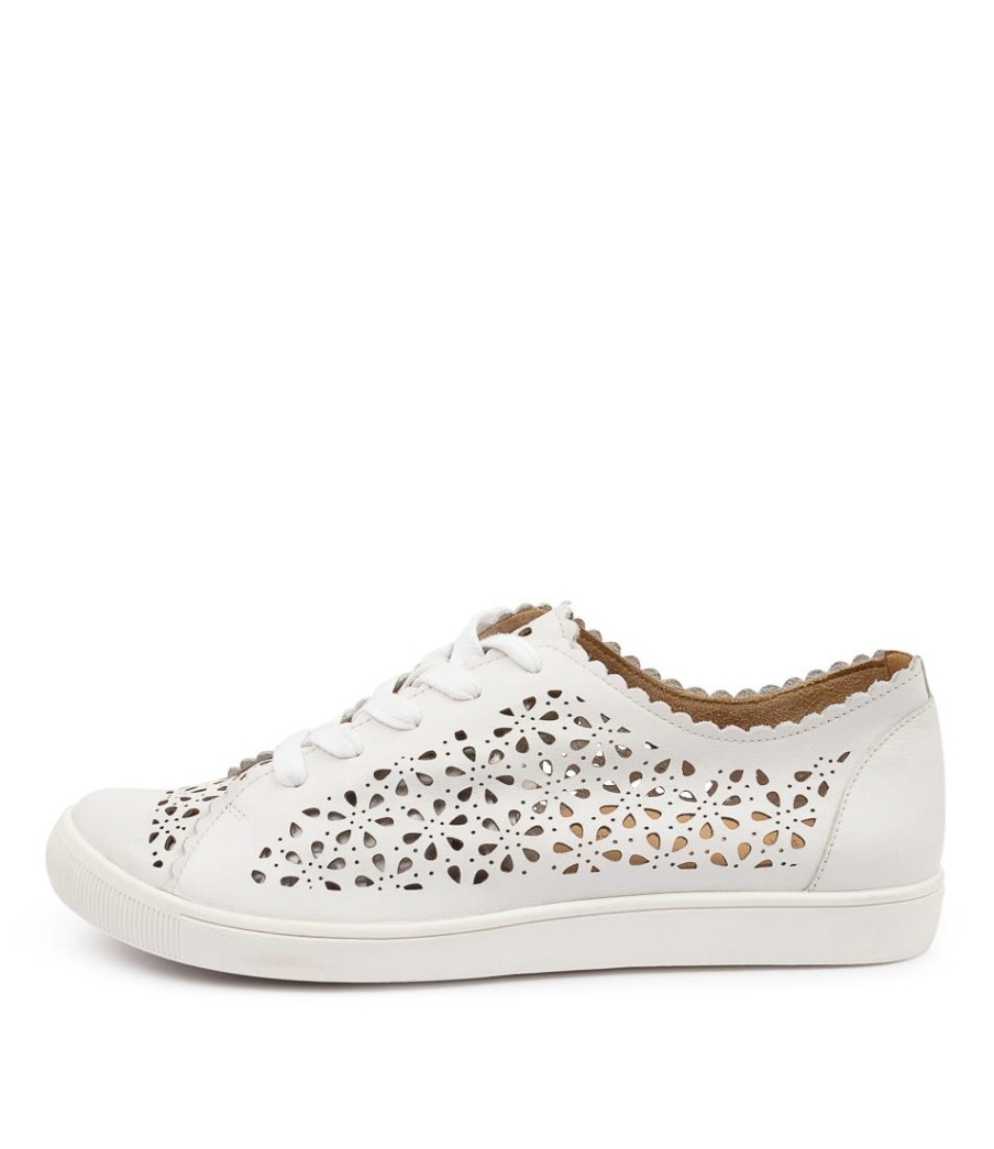 ZIERA Dima Xf White Leather | Sneakers