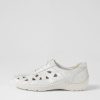 WALDLAUFER Henni 3 Weiss Leather Sneakers | Sneakers