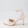 TOP END Benzals Nude Satin Heels | Heels