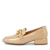 DJANGO & JULIETTE Vivandy Sandy Powder Leather Heels | Loafers