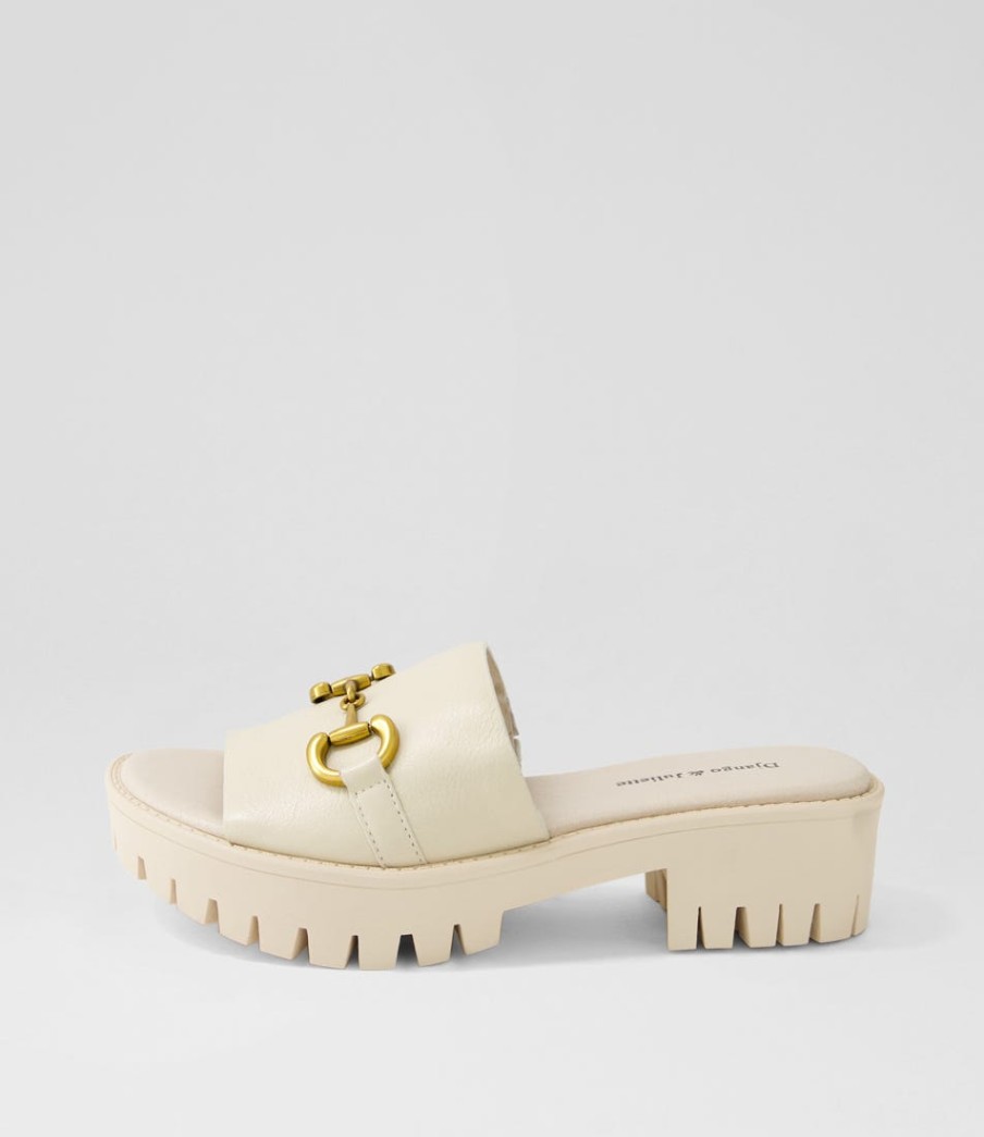 DJANGO & JULIETTE Belo Milk Leather Sandals | Sandals