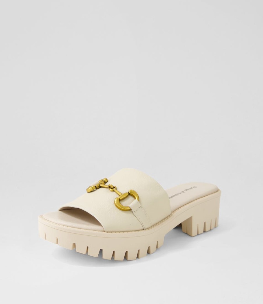 DJANGO & JULIETTE Belo Milk Leather Sandals | Sandals