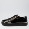 DJANGO & JULIETTE Froggy Black Patent Lea | Sneakers