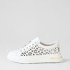 DJANGO & JULIETTE Wim White Leather Sneakers | Sneakers