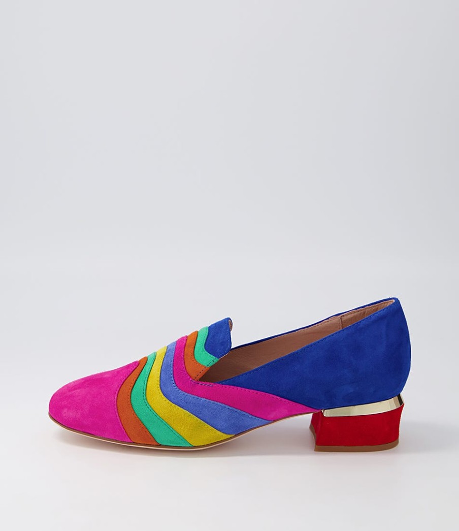 DJANGO & JULIETTE Gravata Bright Multi Heels | Loafers