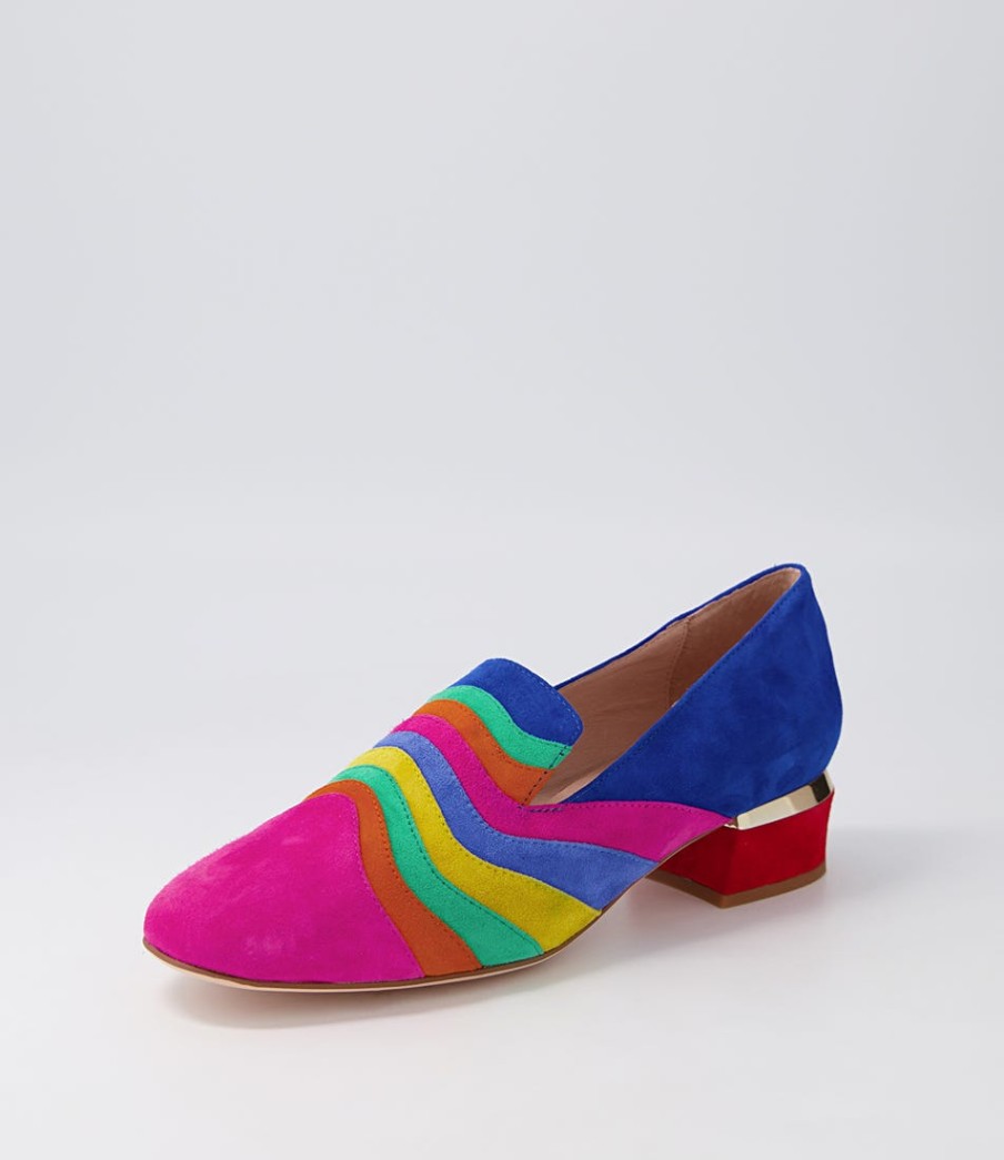 DJANGO & JULIETTE Gravata Bright Multi Heels | Loafers