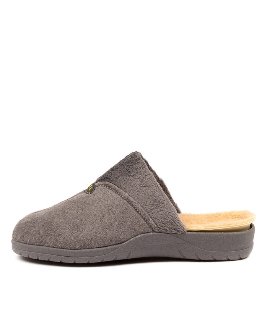 ZIERA Comfy W Grey Slippers | Comfort