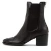 DJANGO & JULIETTE Mycah Black Leather Chelsea Boots Bh | Boots