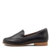 ZIERA Taded Xf Black Leather Loafers | Loafers