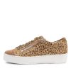 DJANGO & JULIETTE Laila Taupe Caramel Suede Sneakers | Sneakers