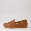 ZIERA Lagos W Tan Leather Loafers | Loafers