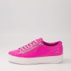 DJANGO & JULIETTE Laila Hot Pink Patent Leather Sneakers Ws | Sneakers