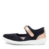 ZIERA Ushery Xf Navy-Rose Gold | Sneakers