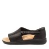 ZIERA Brenan Xw Blk-Blk Leath | Wedges