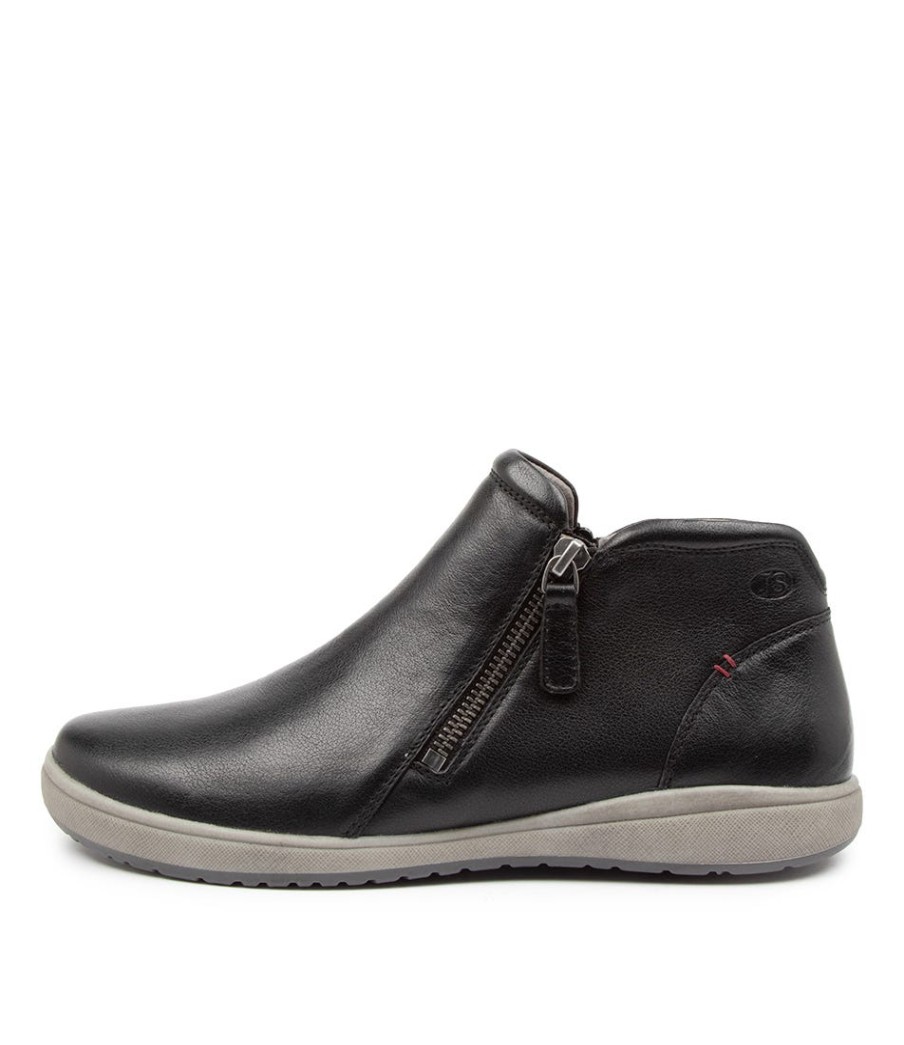 JOSEF SEIBEL Caren 09 Black Leather | Boots