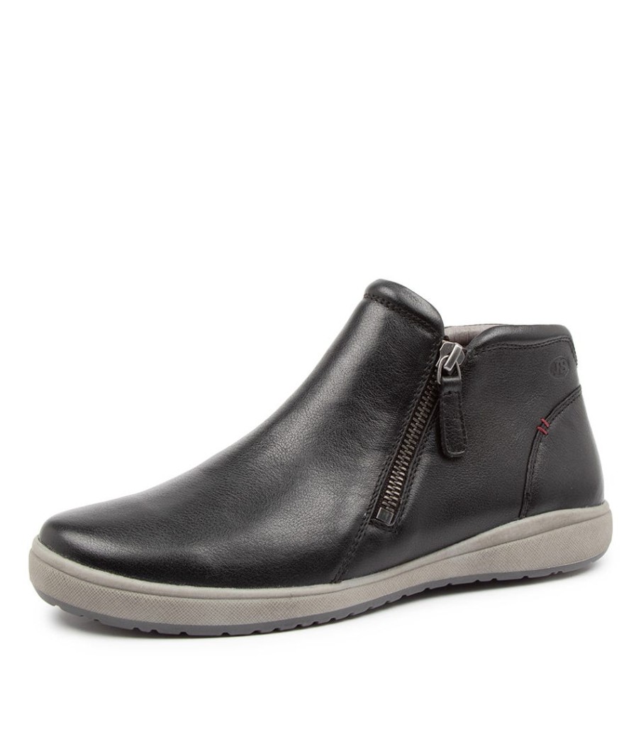 JOSEF SEIBEL Caren 09 Black Leather | Boots