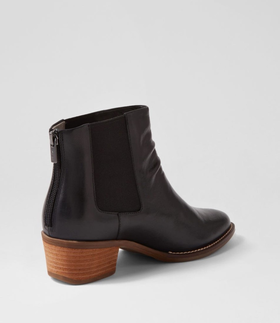 ZIERA Eltham Xf Black Leather Chelsea Boots | Boots