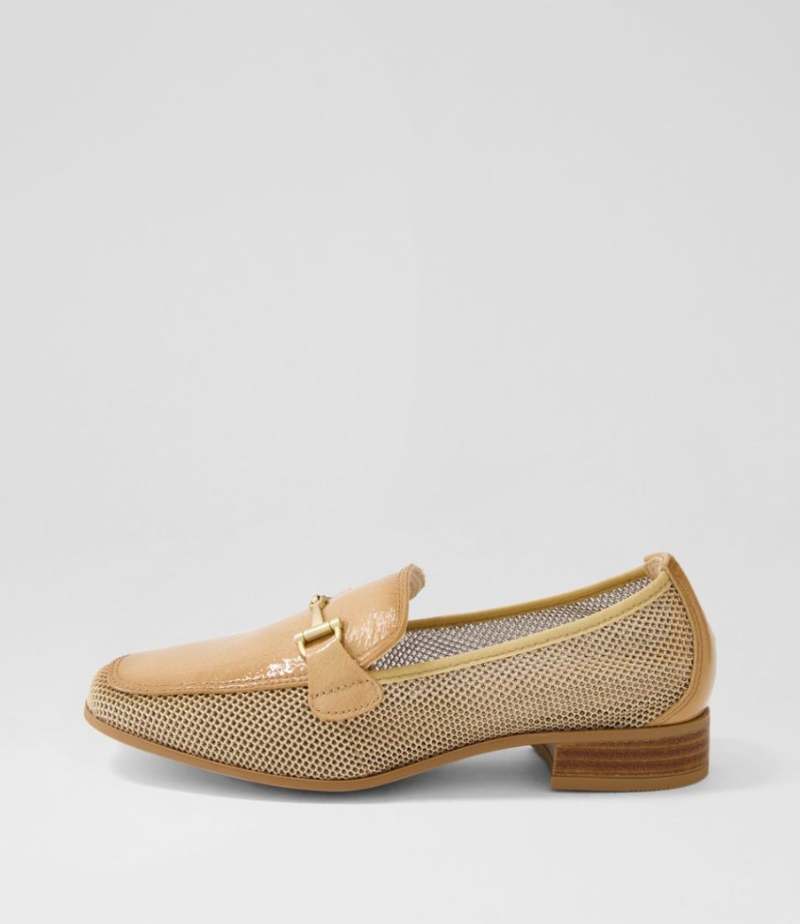 HISPANITAS Kenia 62 Desert Mesh Leather Loafers | Loafers