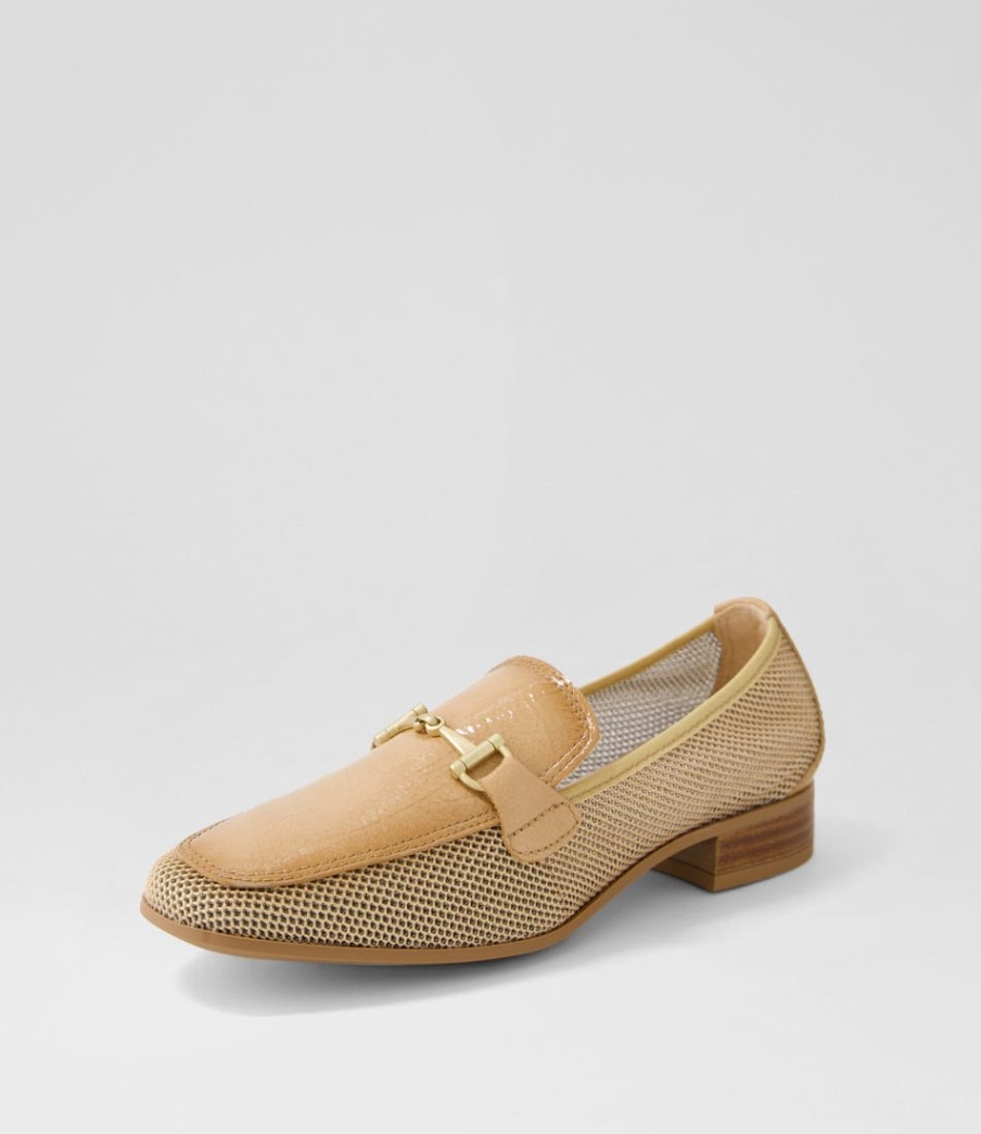 HISPANITAS Kenia 62 Desert Mesh Leather Loafers | Loafers