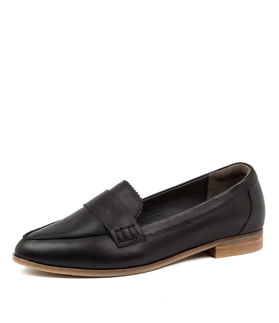 ZIERA Oreta Xw Black Leather | Loafers