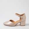 ZIERA Vitor Xw Rose Shimmer Leather Heels | Heels