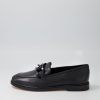 MOLLINI Gapril Black Leather Loafers | Loafers