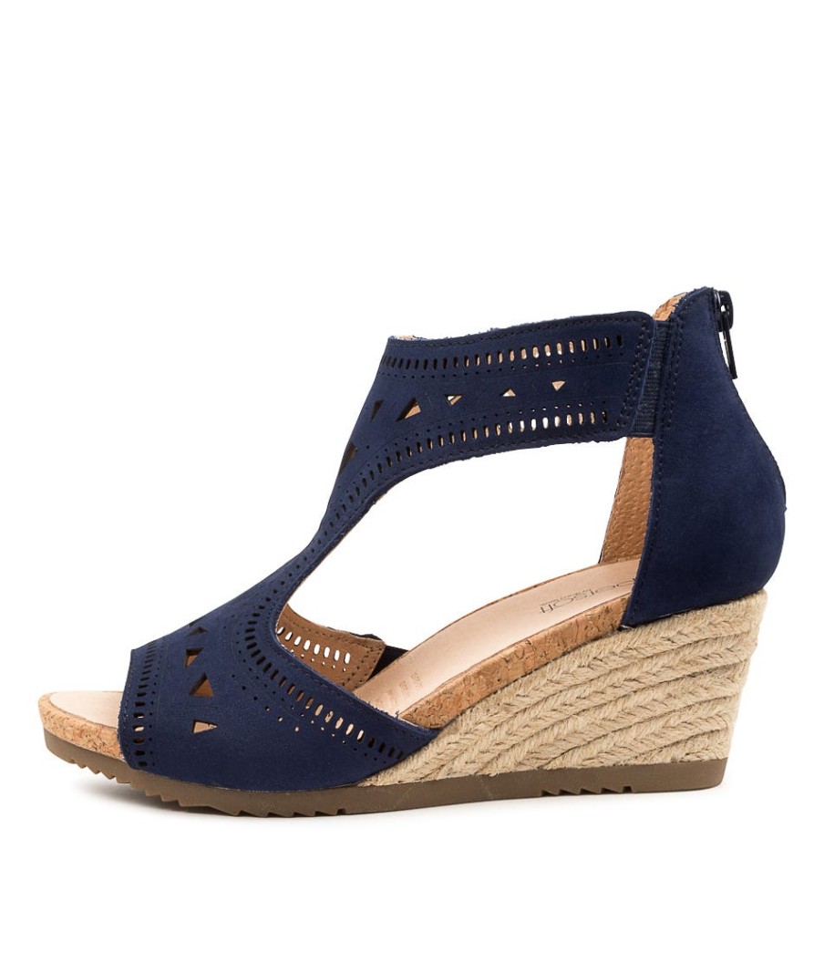 SUPERSOFT Alain Navy Nubuck | Espadrilles