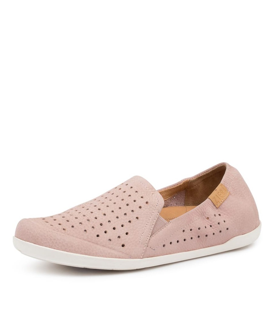 ZIERA Liana W Seashell Tumb Lea | Loafers