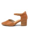 ZIERA Vitor W Tan Leather | Heels