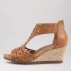 SUPERSOFT Albert Dark Tan Leather Espadrilles | Espadrilles