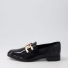 DJANGO & JULIETTE Gumper Black Patent Leather Loafers | Loafers