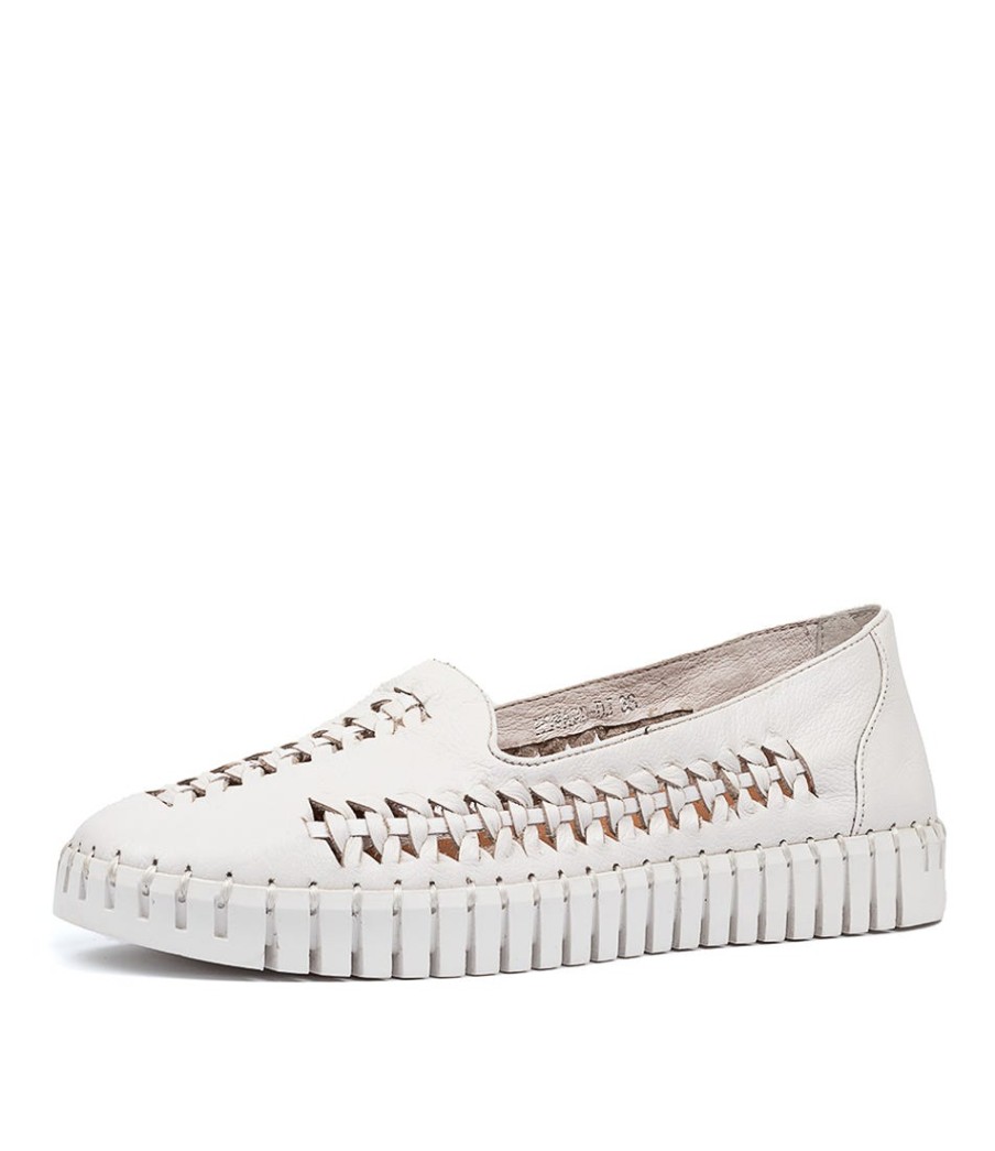 DJANGO & JULIETTE Howard White Leather | Sneakers