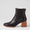 MOLLINI Played Black Natural Leather Chelsea Boots | Boots