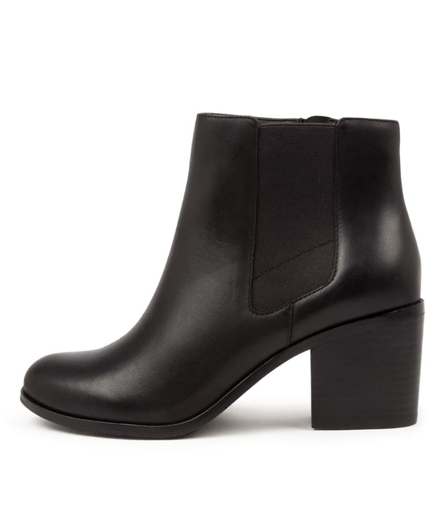 ZIERA Luck W Black Leather | Boots