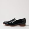 DJANGO & JULIETTE Gebeze Navy Patent Leather Loafers | Loafers