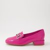 DJANGO & JULIETTE Velam Fuchsia Patent Leather Heels | Loafers