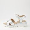 ARA Rimini 32 Silver Leather Sandals | Comfort