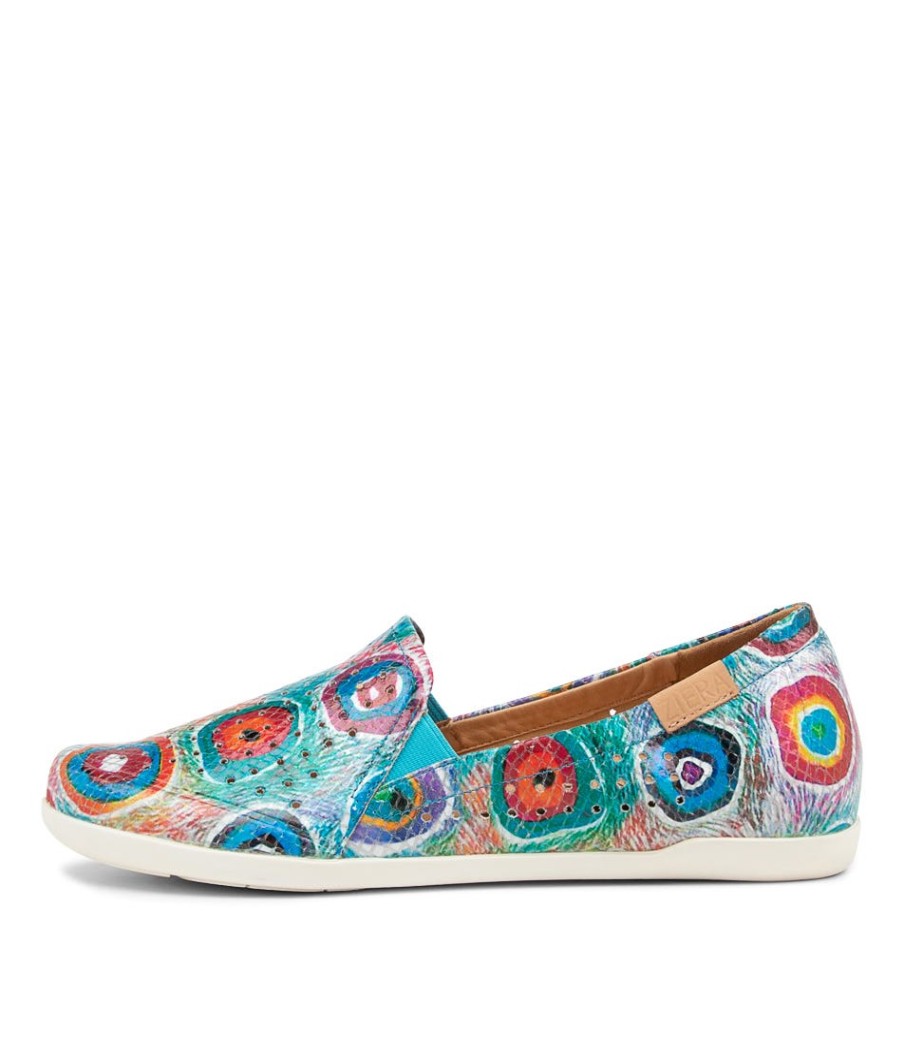 ZIERA Liana W Bright Patch Multi Loafers | Comfort