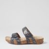 JOSEF SEIBEL Tonga 04 Ocean Multi Leather Sandals | Comfort