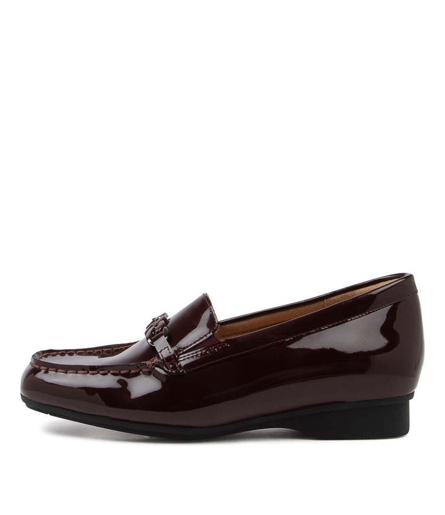 ZIERA Fenders Xf Bordeaux Patent Leather Loafer | Loafers