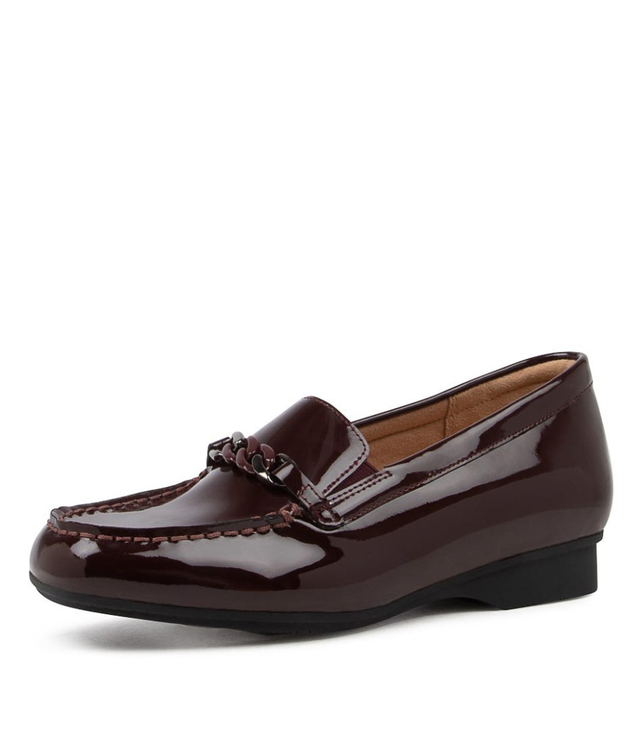 ZIERA Fenders Xf Bordeaux Patent Leather Loafer | Loafers