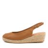 DJANGO & JULIETTE Saniarly Lrg Dk Tan | Espadrilles