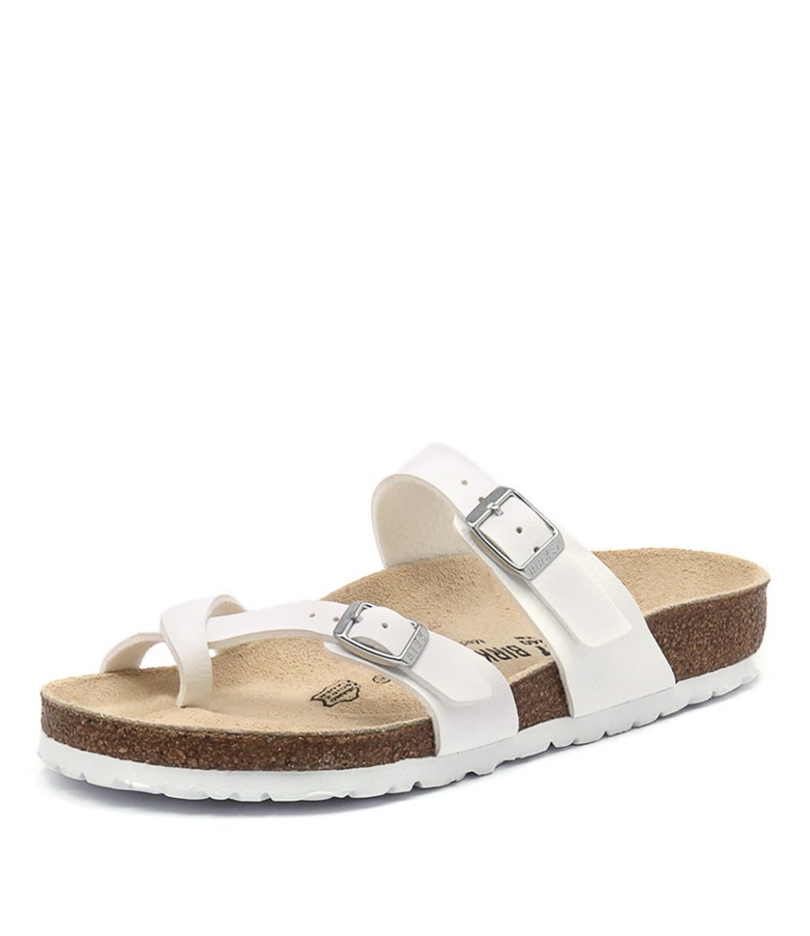 BIRKENSTOCK Mayari White Birkoflor | Comfort