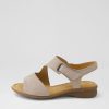 GABOR Suraya Leinen Nubuck Sandals | Comfort